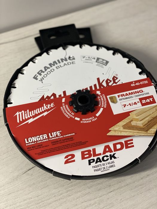 Milwaukee диски по дереву