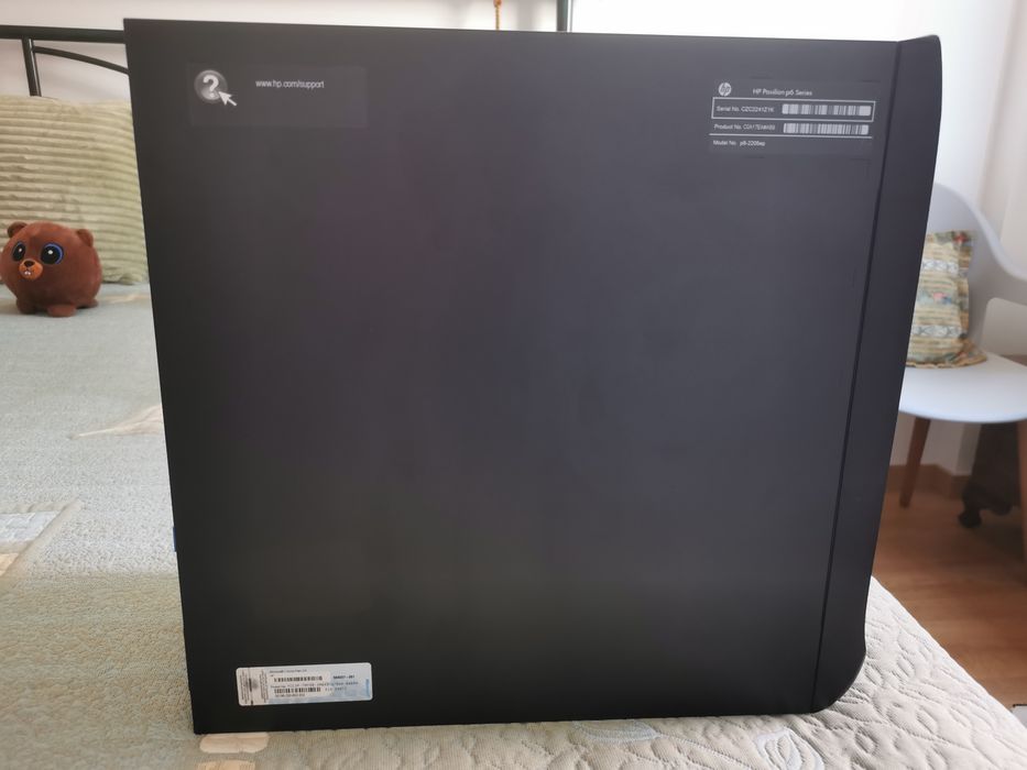 Computador fixo completo com impressora multifunções