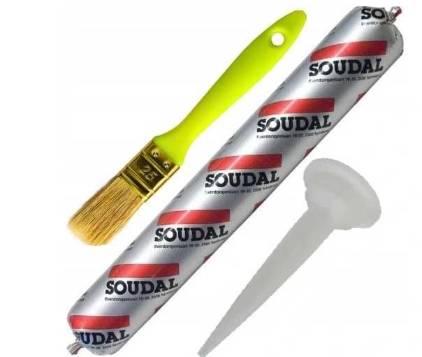 Soudal Soudatight Hybrid PŁYNNA MEMBRANA grey 600ml