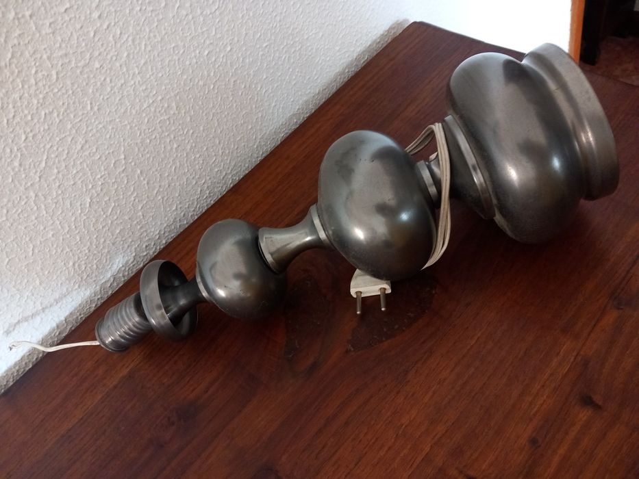 Candeeiro em estanho