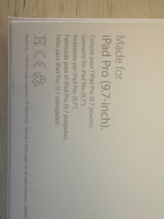 Klawiatura iPadPro Smart Keyboard  9.7 cala
