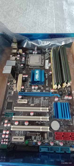 Asus P5QL PRO + procesor+ ram
