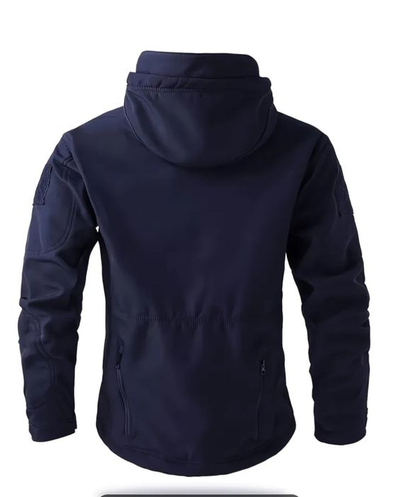 Тактична куртка softshell dark navy blue темносиня