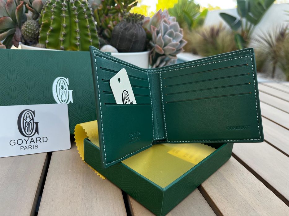 Carteira homem verde