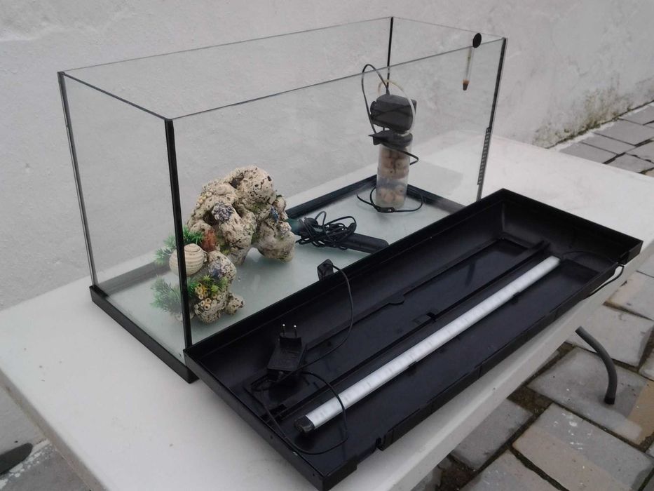 acuario para peixes como novo