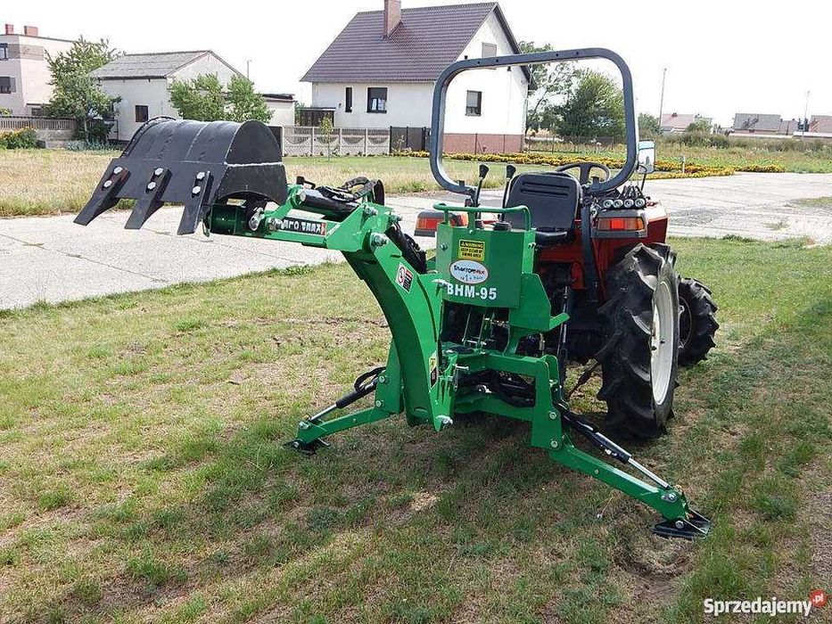 Ramię kopiące do ciągnika Koparka BHMS 95 przesuw Mikrus Troll z pompą