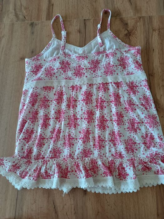 Bluzka na ramiączkach 100% bawełna rozm 44