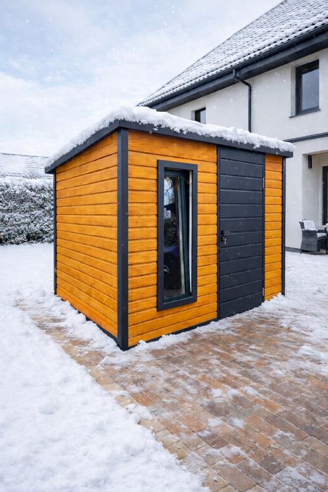 Domek narzędziowy. Domek ogrodowy. Pomieszczenie gospodarcze.