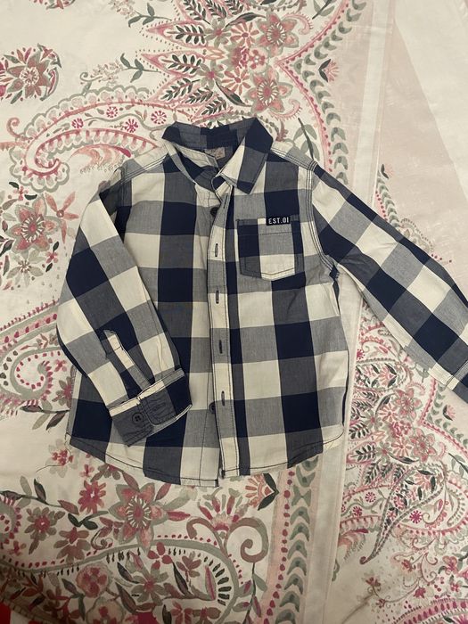 Рубашка,тонкая F&F,Next,2-3 года