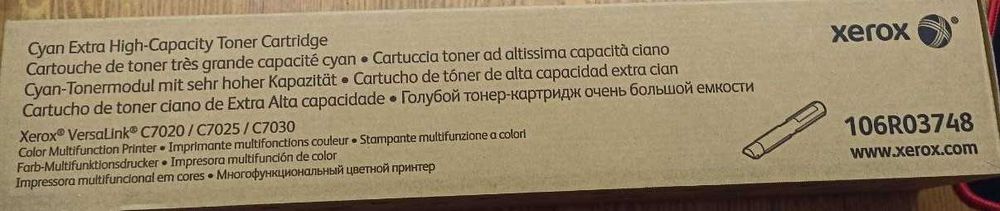 Xerox cartridge toner