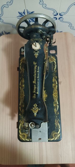 Máquina Singer - 1916 Esfinge