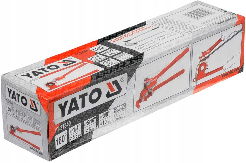 Giętarka Ręczna YATO do Prętów Drutu 6-10mm – Solidna i Precyzyjna