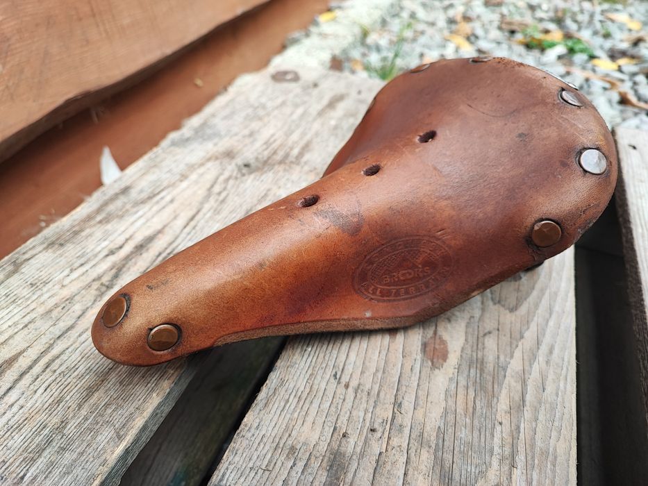 Siodełko rowerowe Brooks Conquest ALL Terrain skóra Retro MTB