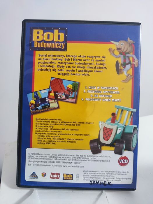 Bob Budowniczy 4 odcinki VCD