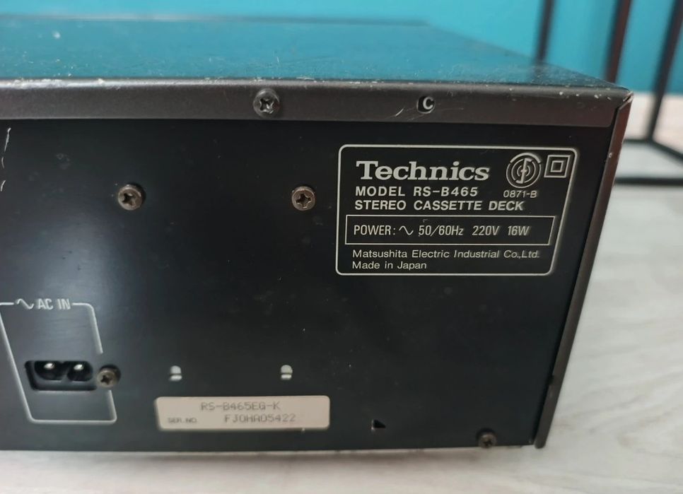 deck kasetowy Technics RS-B465