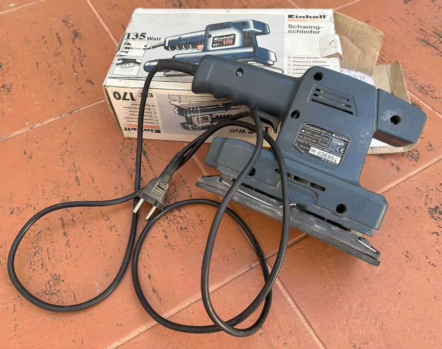 Lixadora vibratória Einhell