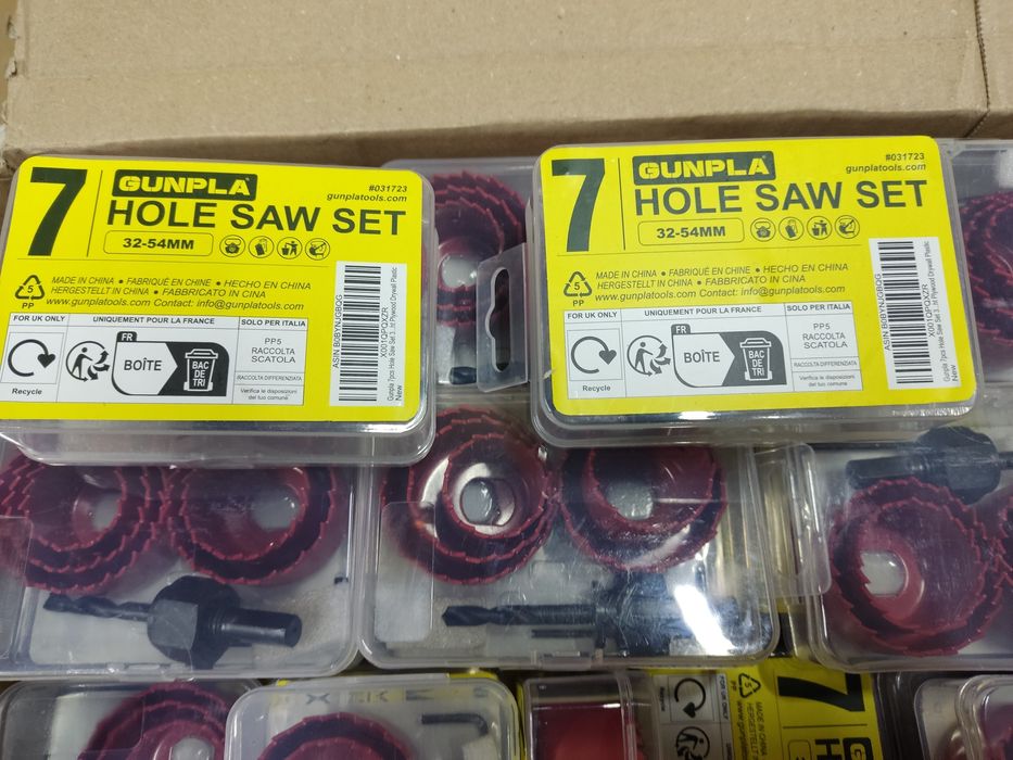 Zestaw otwornic GUNPLA 32-54 mm