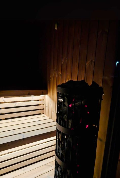 Sauna Ogrodowa Fińska Ocieplana Konstrukcja Termo-drewno Premium