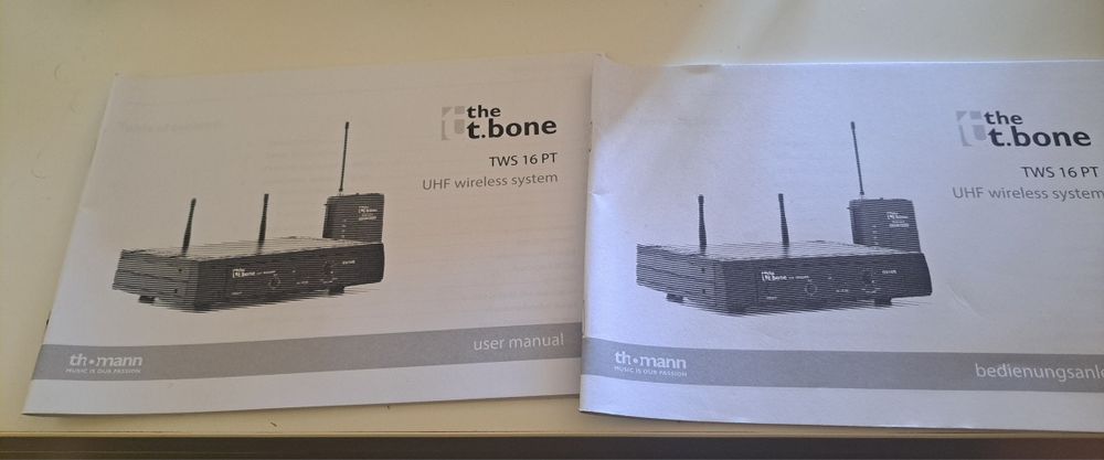 Sistema wireless T Bone TWS 16 PT 863  MHz