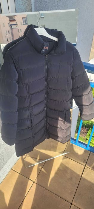 Kurtka damska puchowa niebieska Y&M XL
