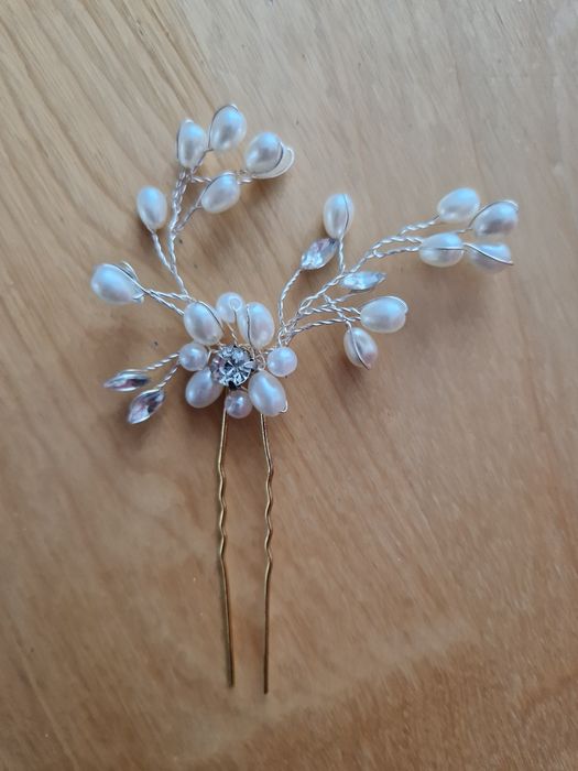Ozdoba do włosów wsuwka (np. na ślub)