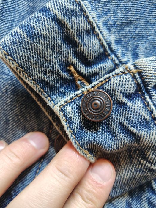 Kurtka dżinsowa Pull&Bear roz XL, 100% bawełna