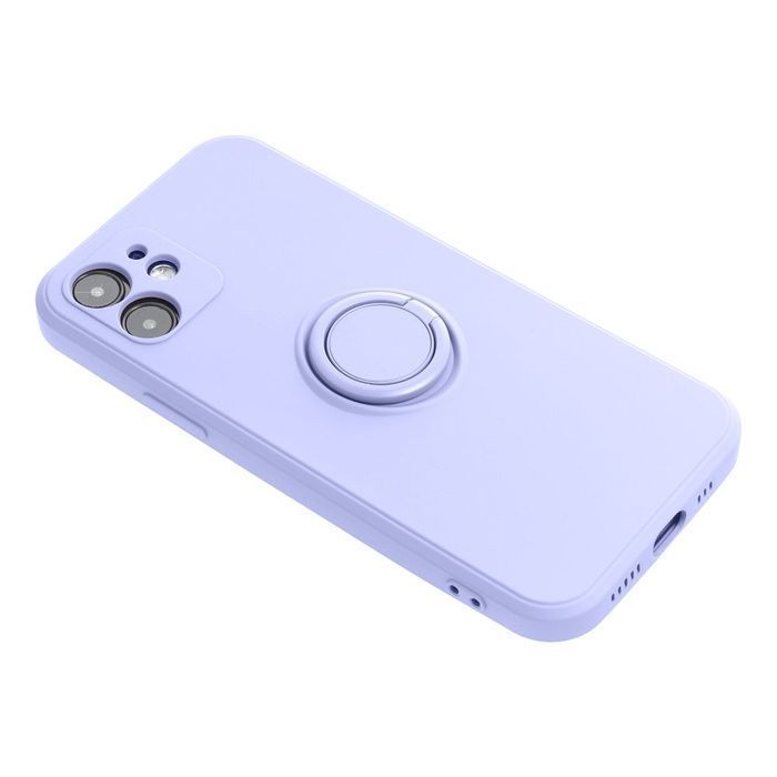 Futerał SILICONE RING do SAMSUNG A26 5G fioletowy