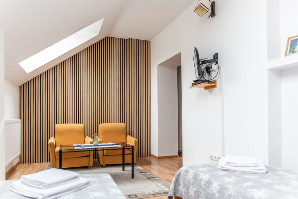 Apatrament w cichej spokojnej okolicy.