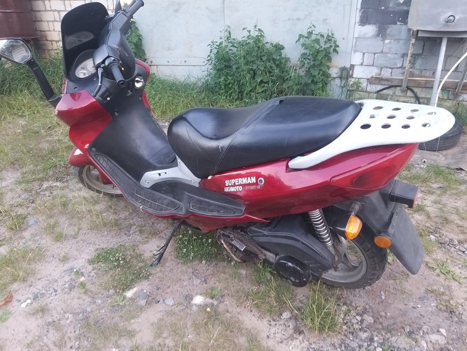 Скутер в хорошем состоянии