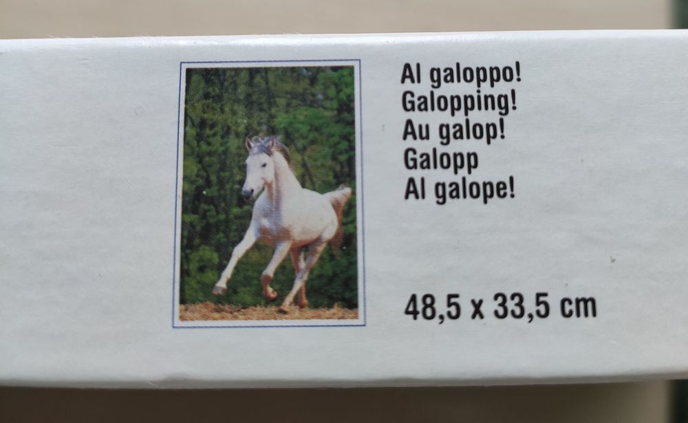 Puzzle z koniem 500