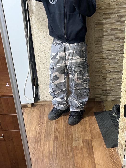 Camo Cargo Baggy Pants Opium Avant Garde Камо Бегі Штани