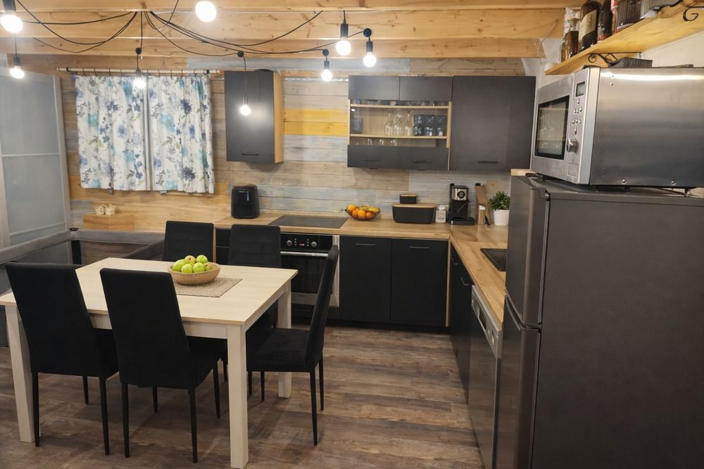 Domek całoroczny działka Rod Leśna Polana Garby Zalasewo Garby