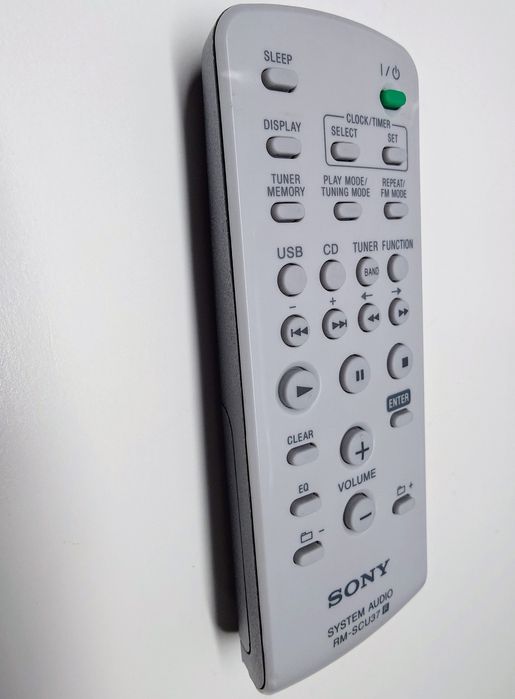 Pilot oryginalny SONY RM-SCU37 R system audio wieża hi-fi mini mikro