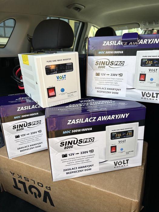 ДБЖ Volt Polska SINUS PRO 800 E 12/230V (500/800W)