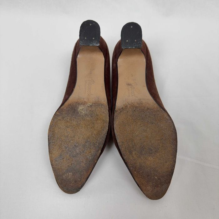 Sapatos Camurça Castanha Vintage Labotine Tam 35.5 (EU 35)