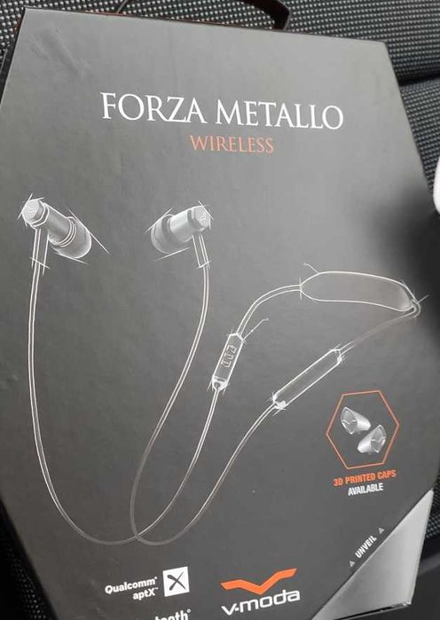 Auriculares V-Moda FORZA METALLO (Gunmetal Black) - ##NOVOS##