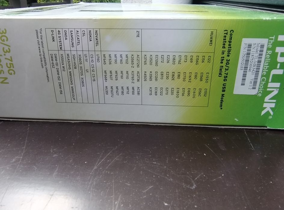 Router TP-Link TL-MR3420