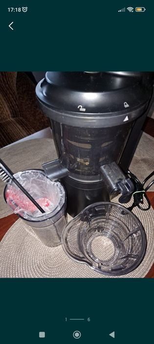 Wolnoobrotowa wyciskarka