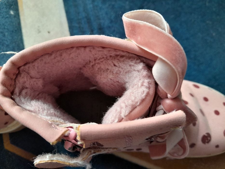 Botki buty kozaki ocieplane zima rozm. 28