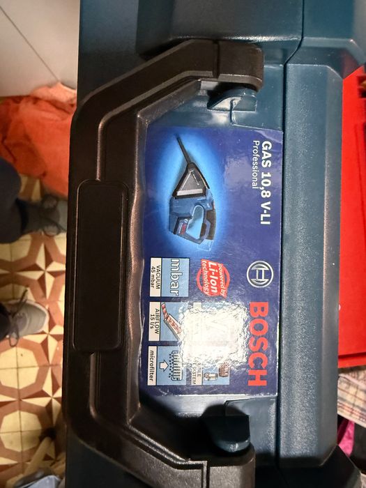 Aspirador Bosch pro GAS 10,8 V-LI