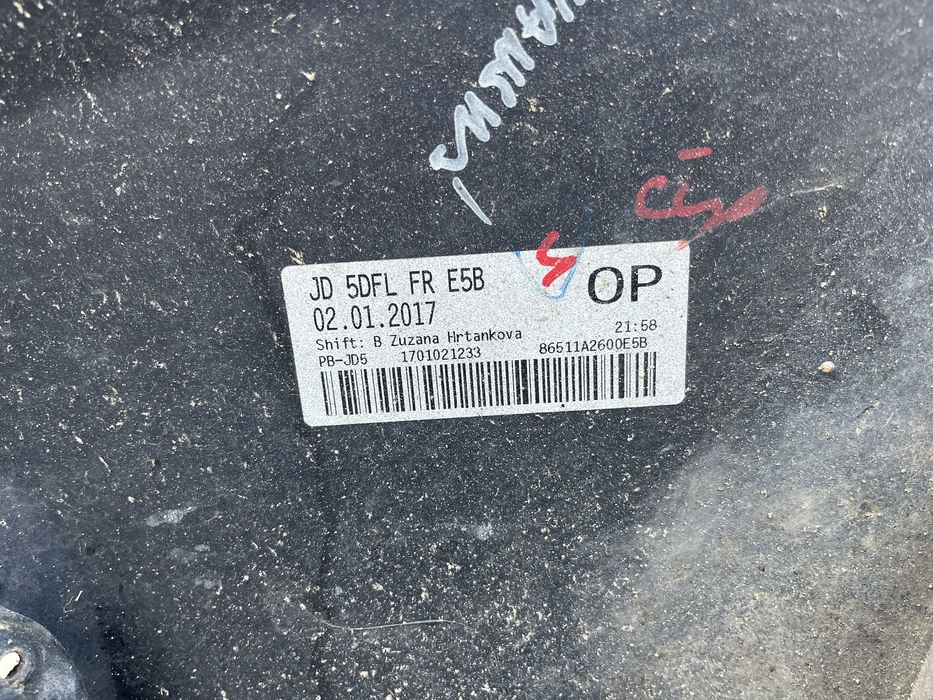 Бампер Kia Ceed 2017