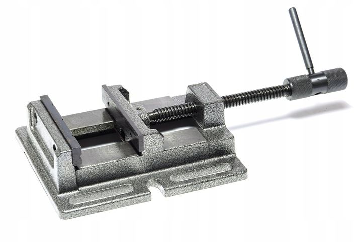 Imadło Maszynowe Wiertarka Frezarka Stałe 125 Mm