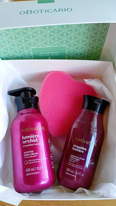 Kit O Boticário Nativa SPA . Orquídea Lumière