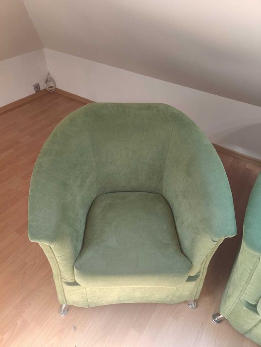 Sofa  + kanapa z poduszkami