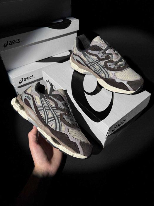 !SALE! ASICS GEL-NYC Beige Grey Brown 41 42 43 44 45 асікс