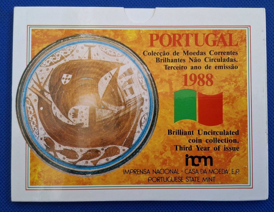 Portugal - Carteira anual 1988 (Em perfeitas condições)