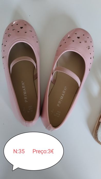 Calçado variado para criança