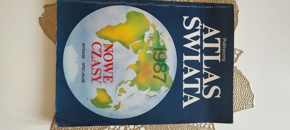 "Polityczny atlas świata" - Nowe Czasy, wydanie specjalne 1987 r.