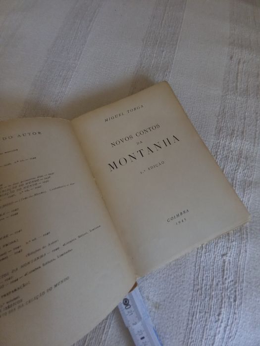 Miguel Torga Novos Contos da Montanha segunda edição estimado