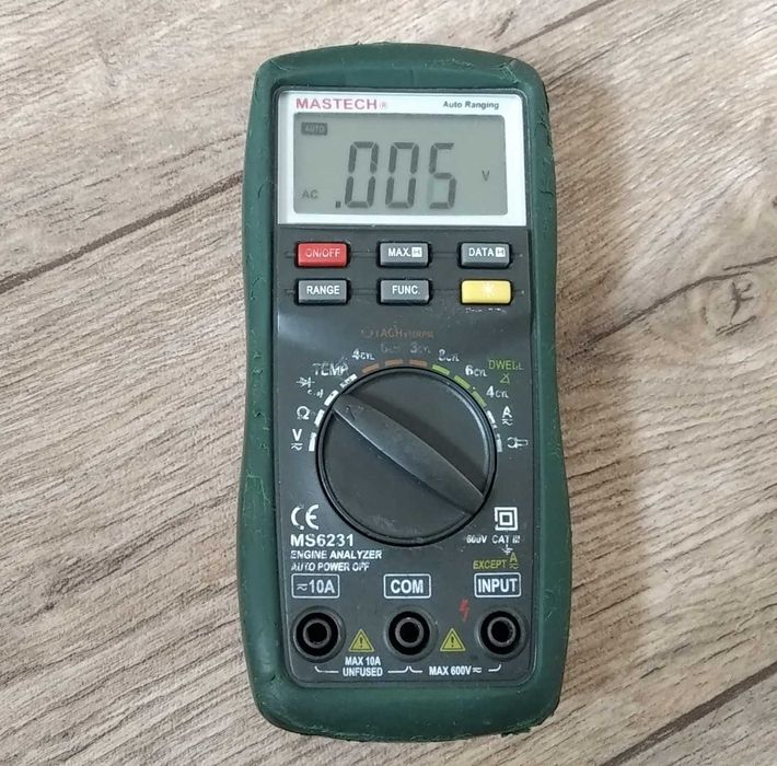 Мультиметр Mastech MS6231. Під ремонт.
